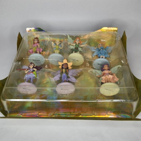 Disney Fairies Figurine Playset of 7 Rare Disney Parks Cake Toppers PVC - no box - Picture 4 of 4